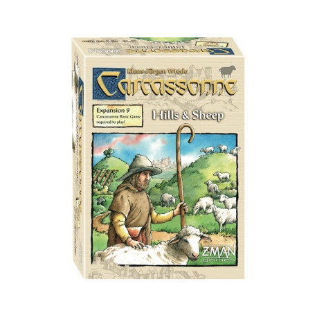 Carcassonne Exp 9: Hills & Sheep - EN