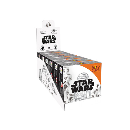 Story Cubes Star Wars (6er-Display) - DE