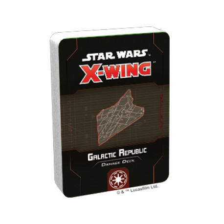 FFG - Star Wars X-Wing: Galactic Republic Damage Deck - EN