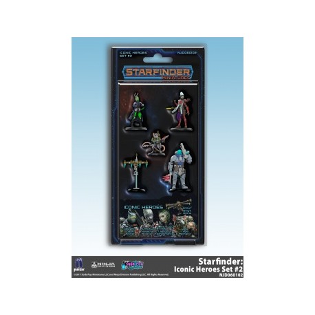 Starfinder RPG - Iconic Heroes Set 2 -EN