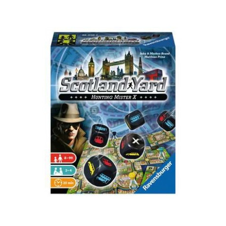 Scotland Yard - Das Würfelspiel - DE/NL/EN/FR/IT/SP