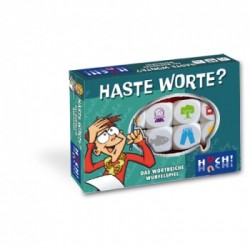 Haste Worte - das wortreiche Würfelspiel Display (8 Spiele) - DE