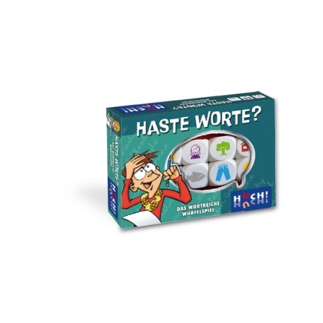 Haste Worte - das wortreiche Würfelspiel Display (8 Spiele) - DE