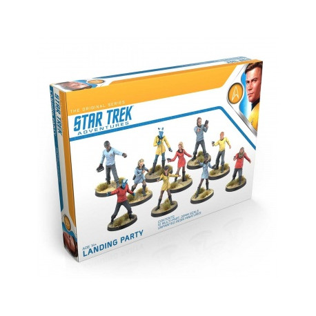 Star Trek Adventures - 32mm Miniatures, Original Series Landing Party - EN