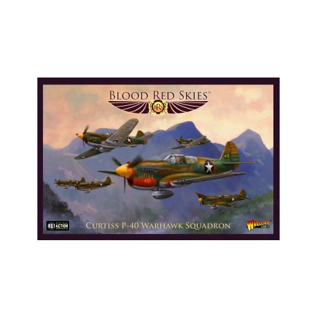 Blood Red Skies - Curtiss P-40 Warhawk squadron - EN