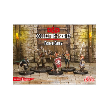 D&D Collector's Series Miniatures - Force Grey - EN