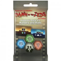 Dawn of the Zeds (3rd Ed.) Expansion Pack 3 Rumors and Rails - EN