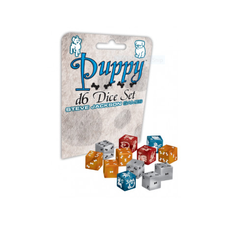 Puppy d6 Dice Set