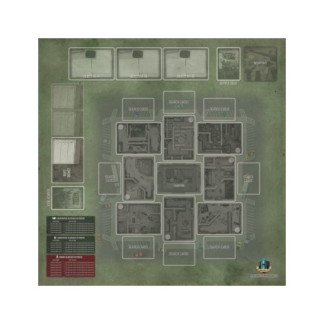 Tiny Epic Zombies Game Mat