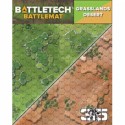 BattleTech Battle Mat Grasslands Desert