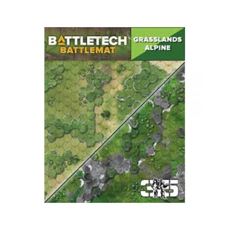 BattleTech Battle Mat Grasslands Alpine