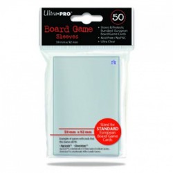 UP - Board Game Sleeves - Euro Standard 59x92mm (50 Sleeves)