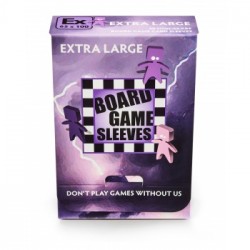 Board Games Sleeves - Non-Glare - Extra Large (65x100mm) - 50 Pcs