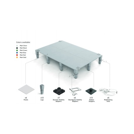 AdapTableTop modular system for boardgames (blue)