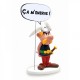 Asterix mit Sprechblase: CA M'ENERVE