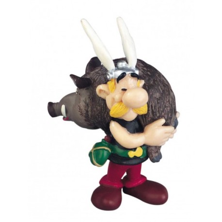 Asterix mit Wildschwein