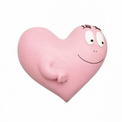 Barbapapa Herz rosa - Magnet