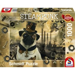 Puzzle Steampunk Hund 1000 Teile