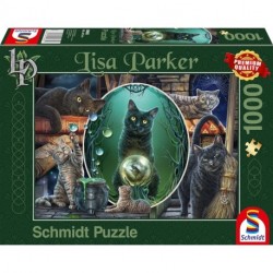 Puzzle: Magische Katzen (1000 Teile)