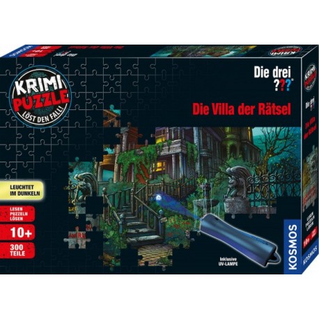 Krimipuzzle: ??? ? Die Villa der Rätsel (300 Teile)