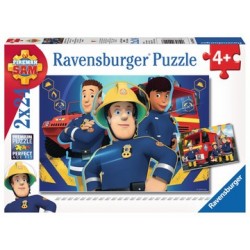Puzzle: Feuerwehrman Sam - Sam hilft dir in der Not (2x24 Teile)