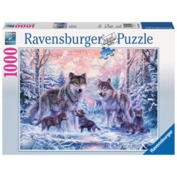 Puzzle: Arktische Wölfe (1000 Teile)