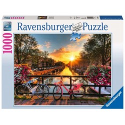 Puzzle: Fahrräder in Amsterdam (1000 Teile)