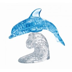 Großes Crystal Puzzle: Delfin