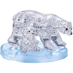 Crystal Puzzle: Eisbärenpaar