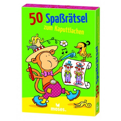 50 Spaßrätsel zum Kaputtlachen