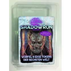 Shadowrun Würfel & Edge Tokens der Sechsten Welt
