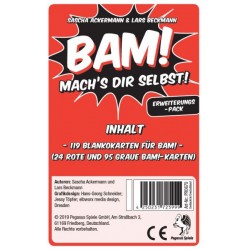 Bam! - Mach?s dir selbst Blankokarten Pack (120 Stück)