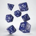 Classic RPG Dice Cobalt/White (7)