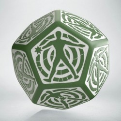 Hit Location Die Green/White D12 (1)