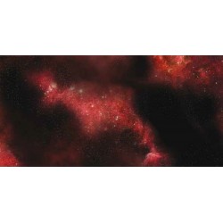 Space Mat: Crimson Gas Giant (72x36)