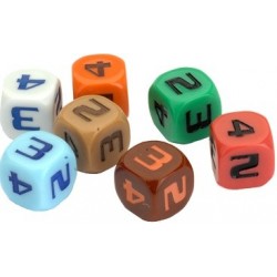 Star Trek Ascendancy: Space Lane Dice (x7)