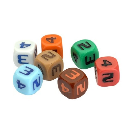 Star Trek Ascendancy: Space Lane Dice (x7)