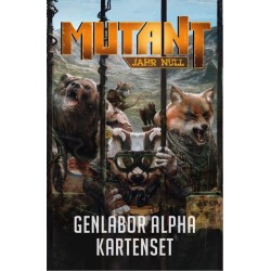 Mutant Jahr Null Genlabor Alpha Kartenset