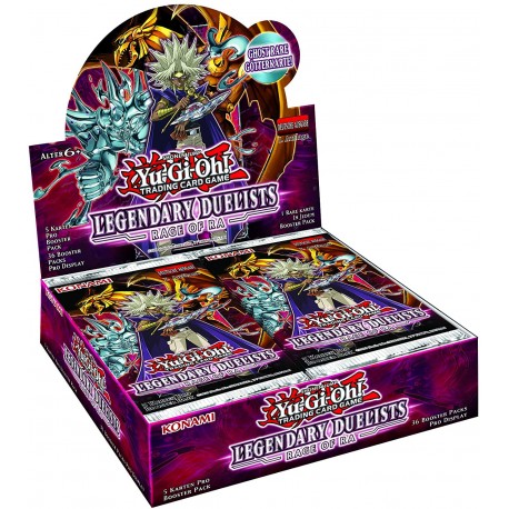 Yu Gi Oh! Legendary Duelists 7 Rage of Ra Booster Display 36 Boosters DE