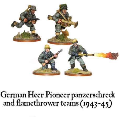 BA German Heer Pioneer Panzerschreck