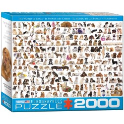 Puzzle The World of Dogs 2000T 8220-0581