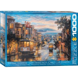 Puzzle San Francisco Cable Car Heaven 1000T 6000-0957