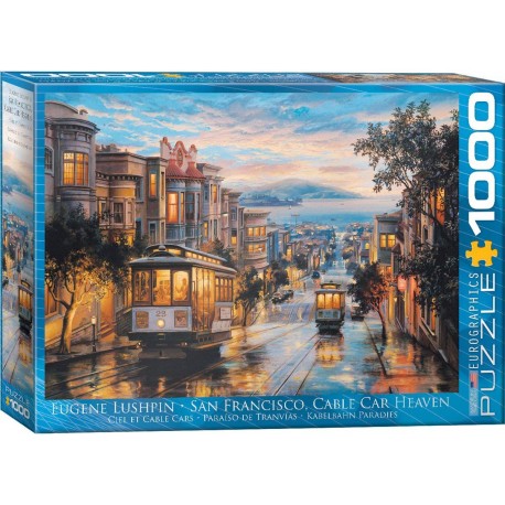 Puzzle San Francisco Cable Car Heaven 1000T 6000-0957