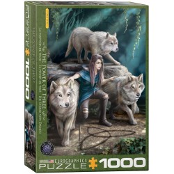 Puzzle Wolves Family by A. Stokes 1000T 6000-5476
