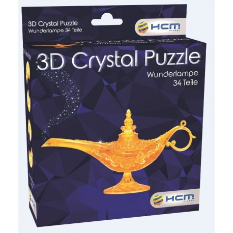 Crystal Puzzle 3D Aladins Wunderlampe 34T