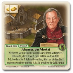 Die Fürsten von Catan Promo Johannes der Advokat