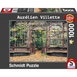 Puzzle Bewachsene Bogenfenster Aurelian VILETTE 1000T