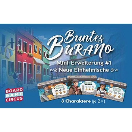 Buntes Burano Neue Einheimische Mini Erweiterung