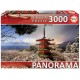 Puzzle Mount Fuji and Chureito Pagoda 3000T