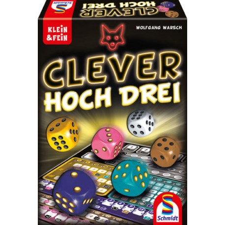 Clever hoch Drei